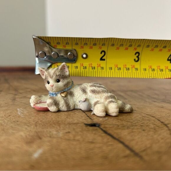 Calico Kittens “Domestic Shorthair Tabby” Priscilla Hillman 1997 Cat Figurine - Picture 7 of 7